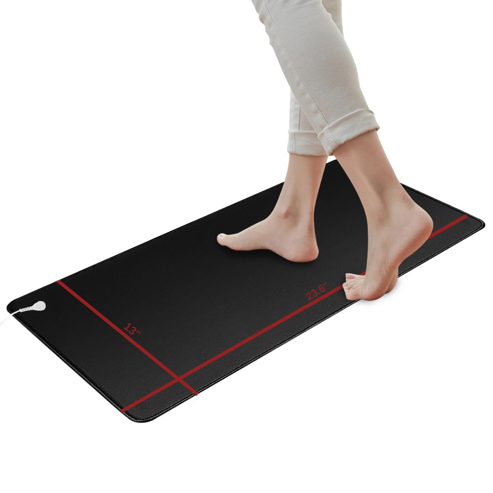 Grounding Mat for Improved Sleep (23.6"L x 11.8"W x 0.5"Th)