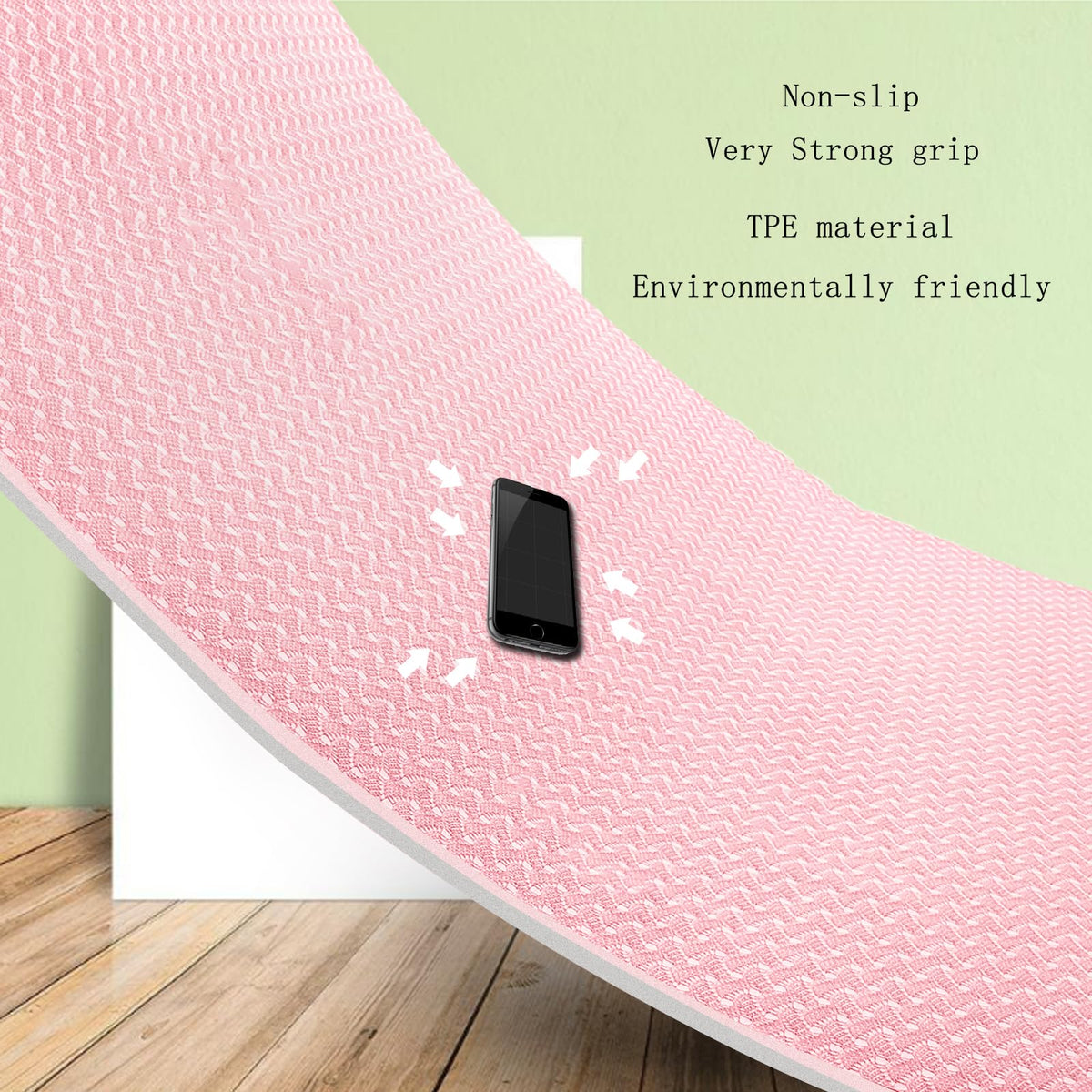 Yoga Mat 1 3" (Pink)