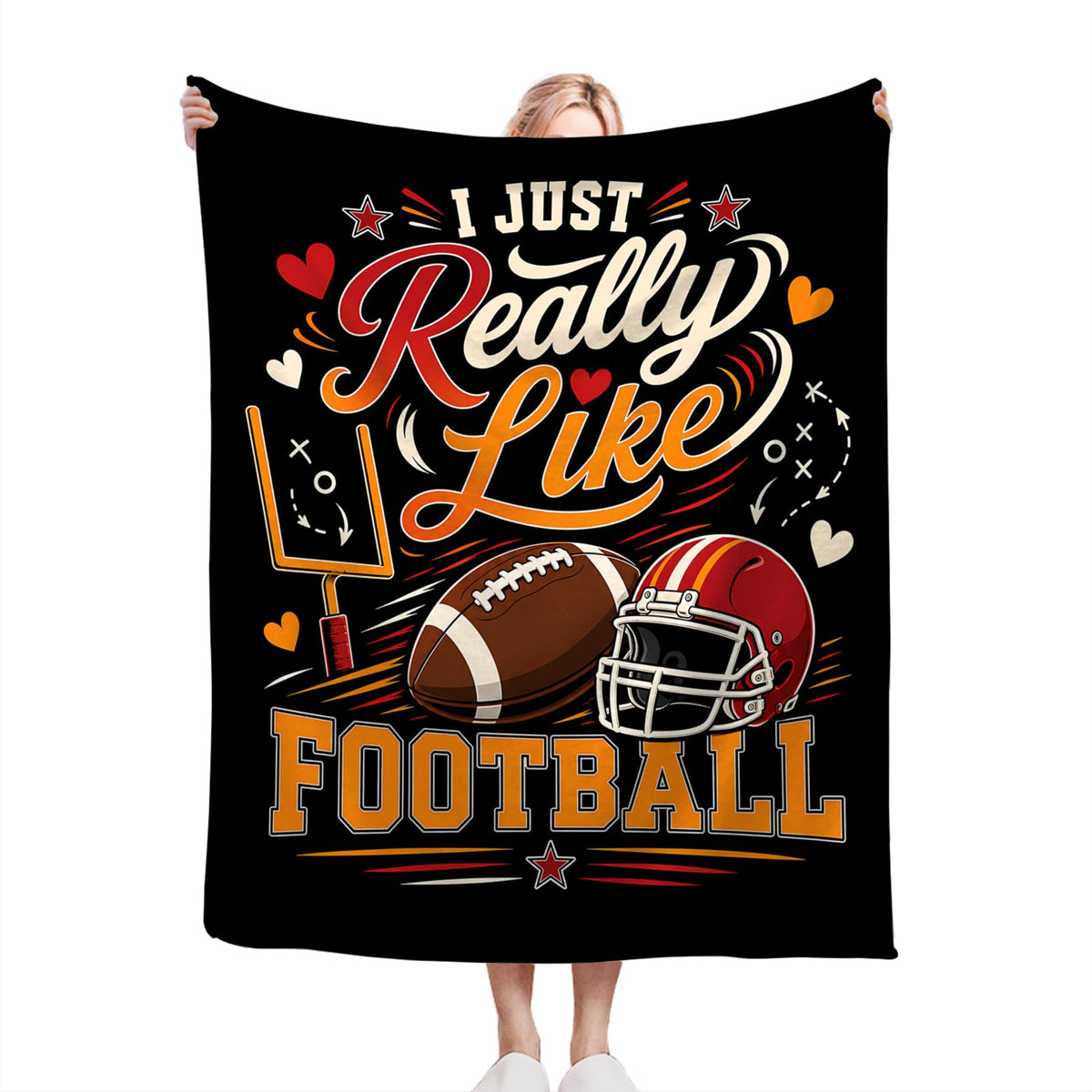 American Football Blanket (50"x60" / Football)