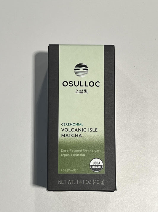 Volcanic Isle Ceremonial Grade Korean Matcha Powder (Ceremonial)