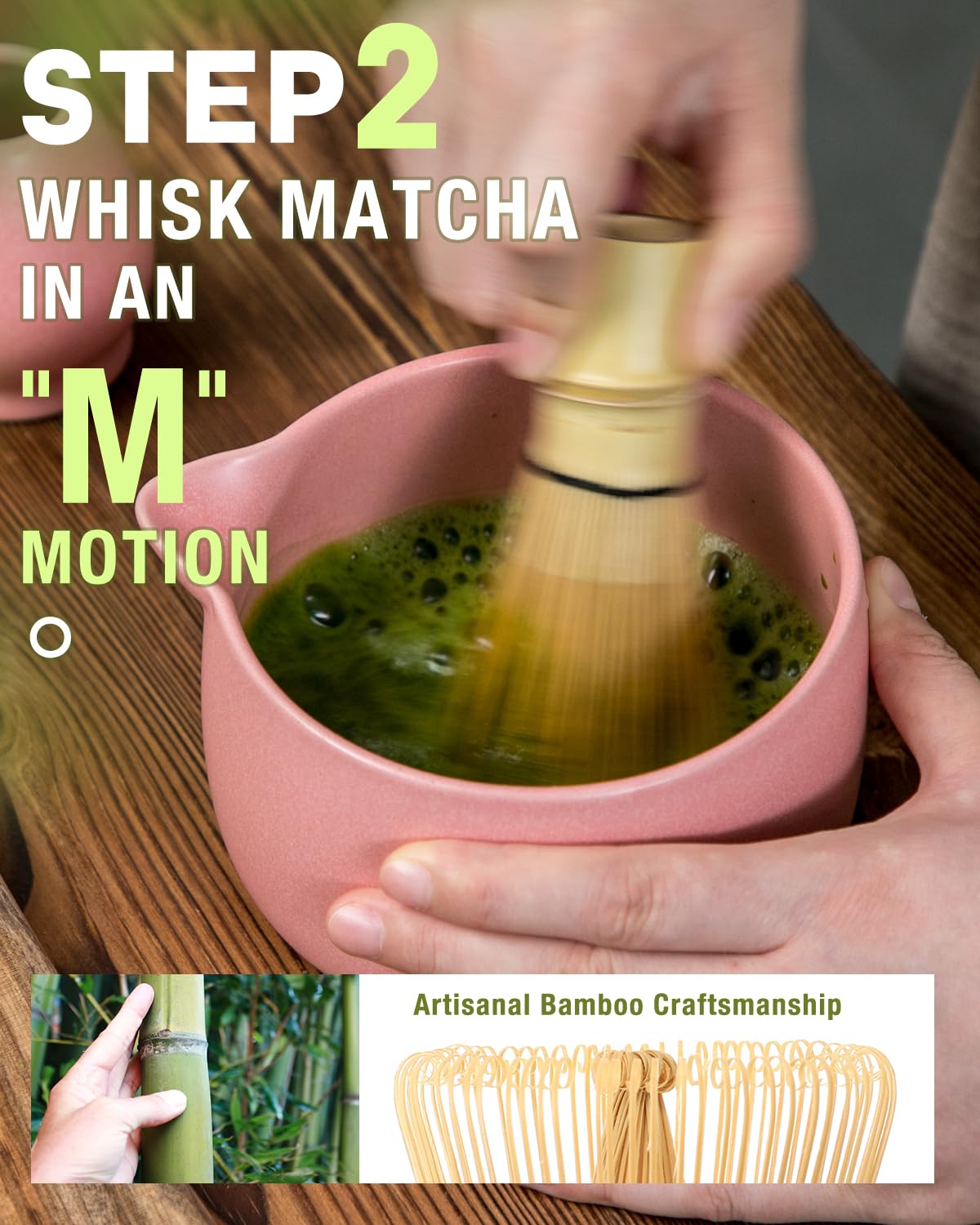 20OZ Matcha Whisk Set (Blush Pink)