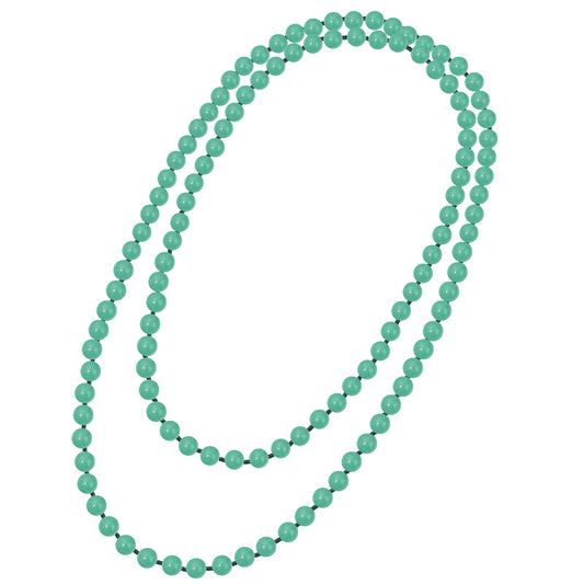 108 Mala Beaded Long Necklace Hand Knotted for Women (Green Aventurine 1)