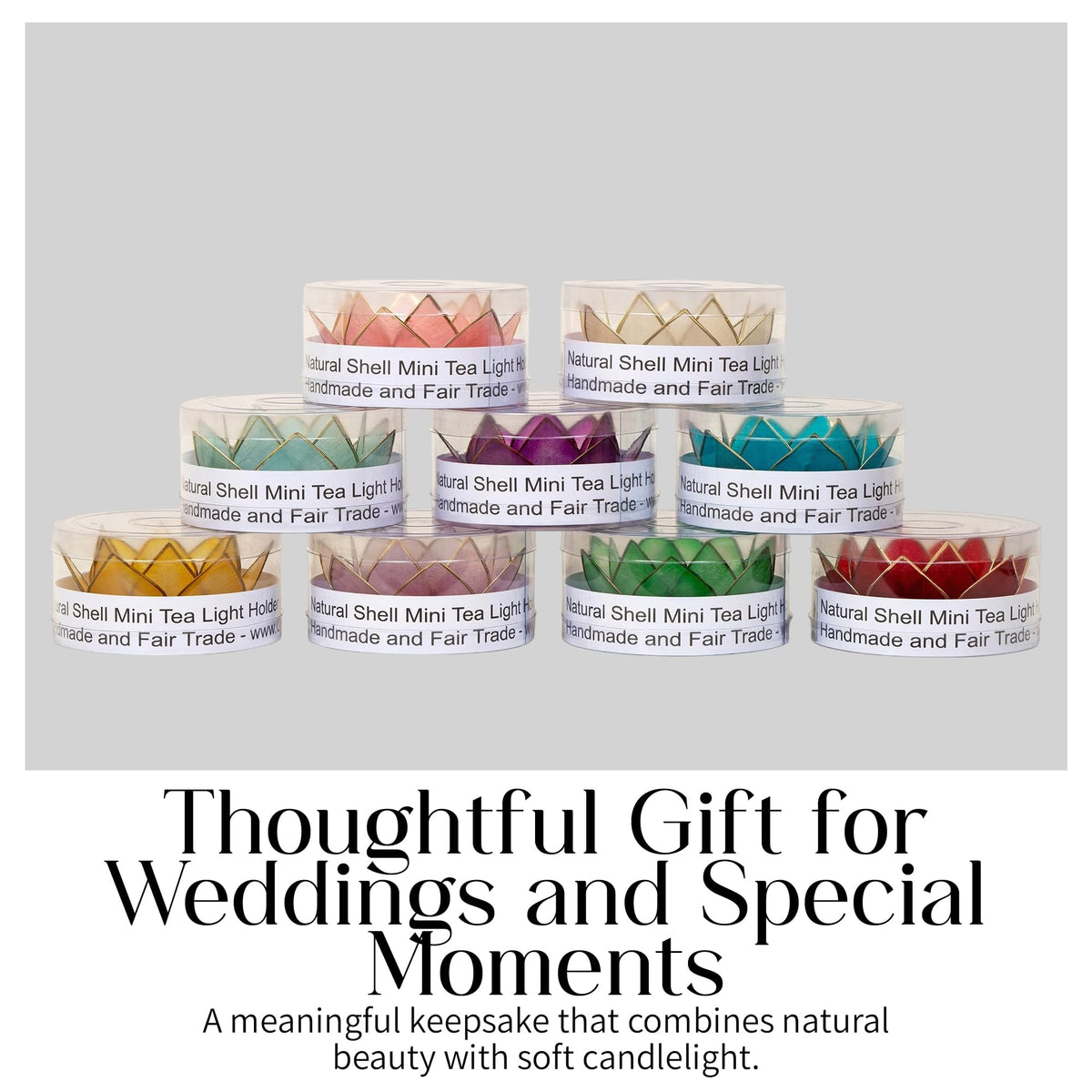Mini Gemstone Lotus Tealight Holder (Ruby / Mini)