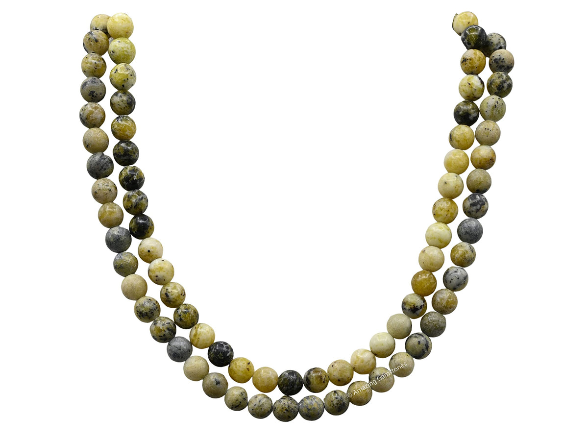 Serpentine Mala Beads (Serpentine / Plain)