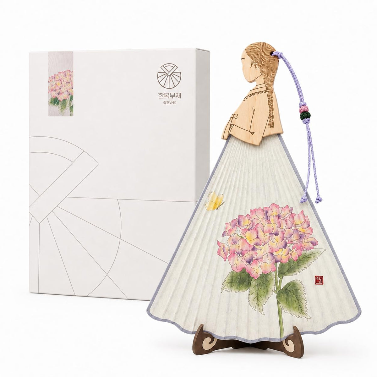 Korean Shelf Decor (Hydrangea Bloom)