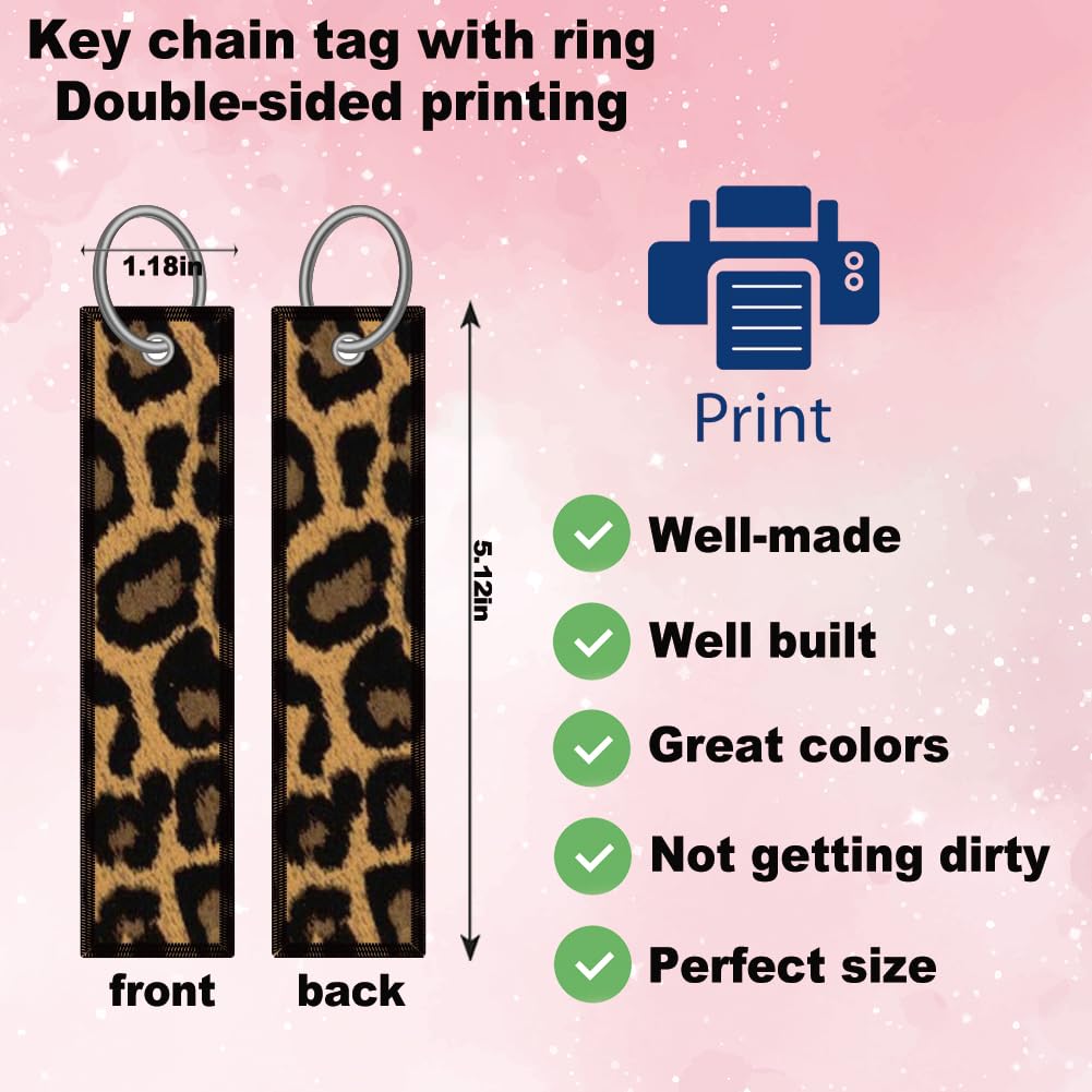 Brown Cheetah Leopard License Plate Frame for Women 2Pc Car Tag (for animal- cheetah / 2 pack)