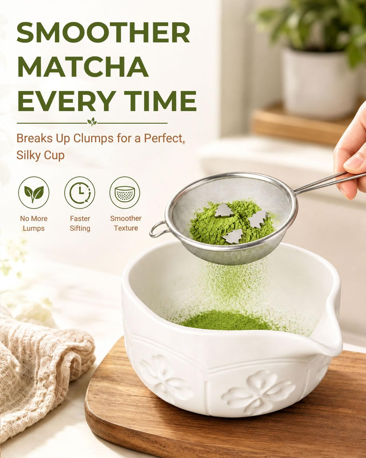 Matcha Whisk Set (Silver)