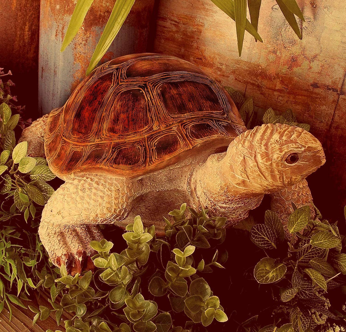 Garden Turtle Statue (A Brown)
