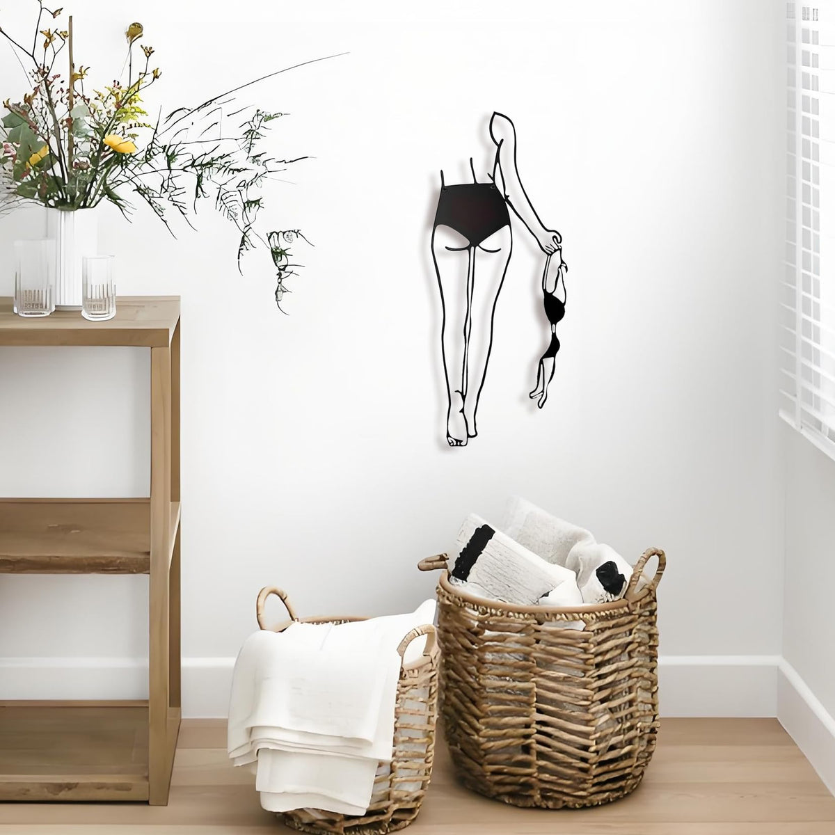 Sexy Metal Wall Art (Sexy Woman 2)