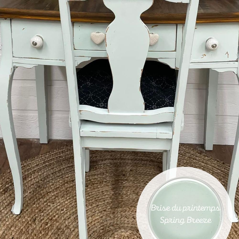 SPRING BREEZE Chalk Paint Based for Furniture DIY (Spring Breeze / 8 Fl Oz (Pack of 1))
