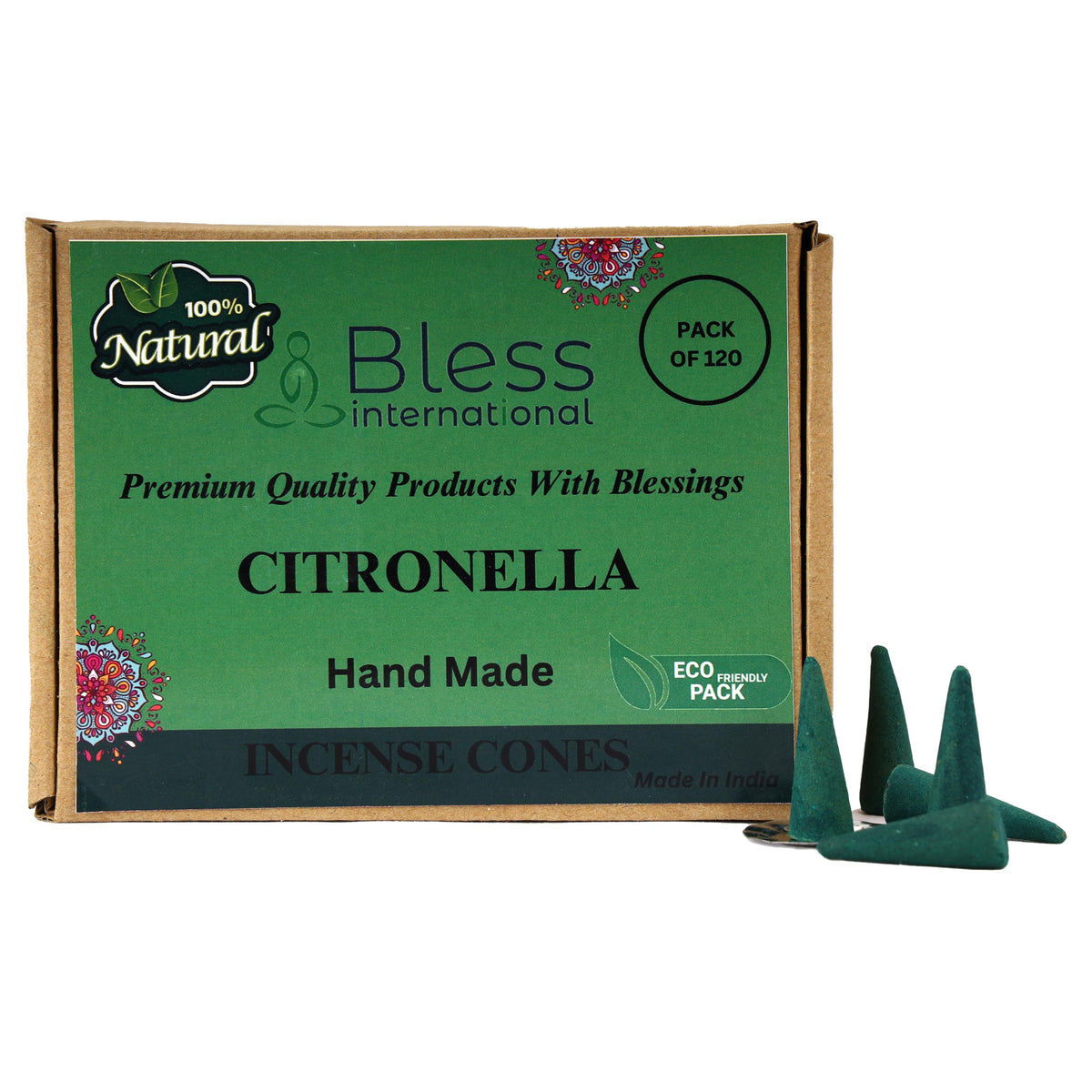Citronella 100% (Citronella / Pack Of 120 Cones)