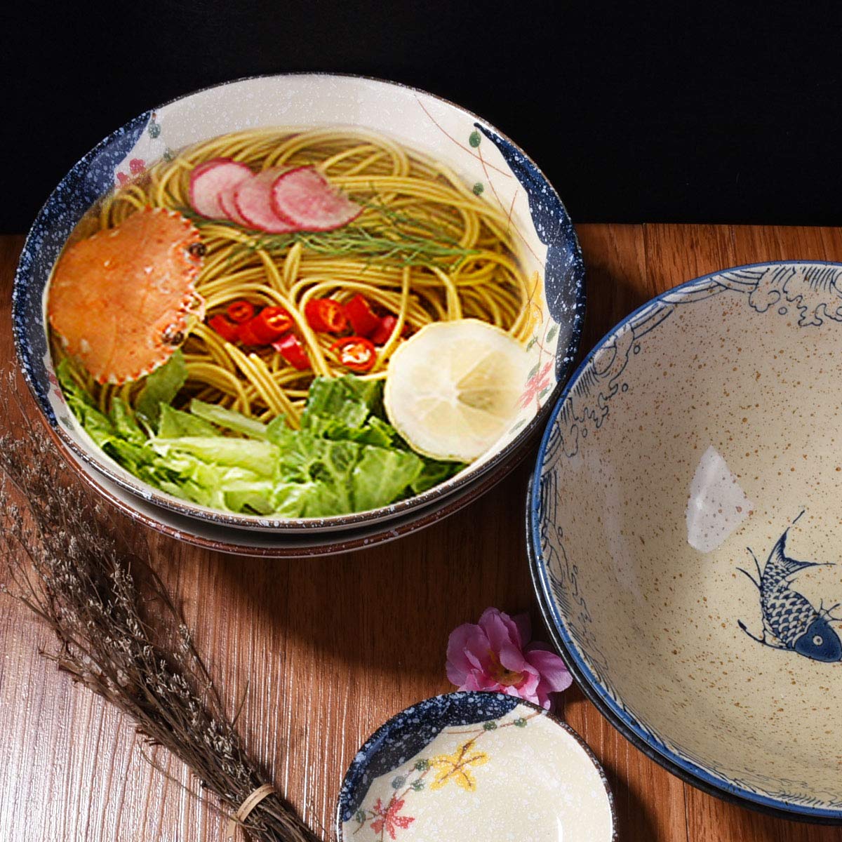 Japanese Ramen Bowl Set of 4 (SZ)