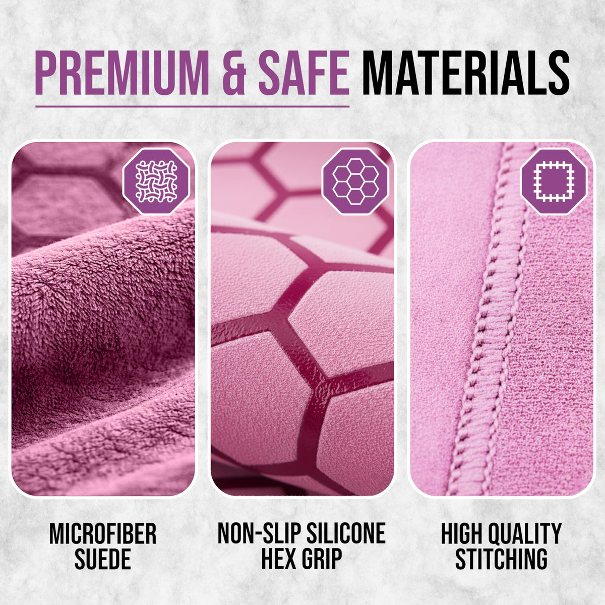 Hot Yoga Mat Towel (Lilac)