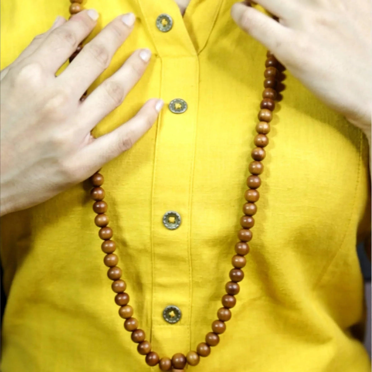 Sandalwood Mala (8mm Bead)