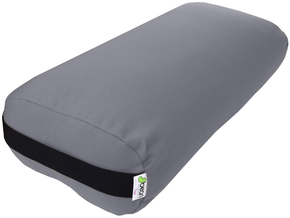 Yoga Bolster Soft yet Firm (Rectangular / Stone Gray)