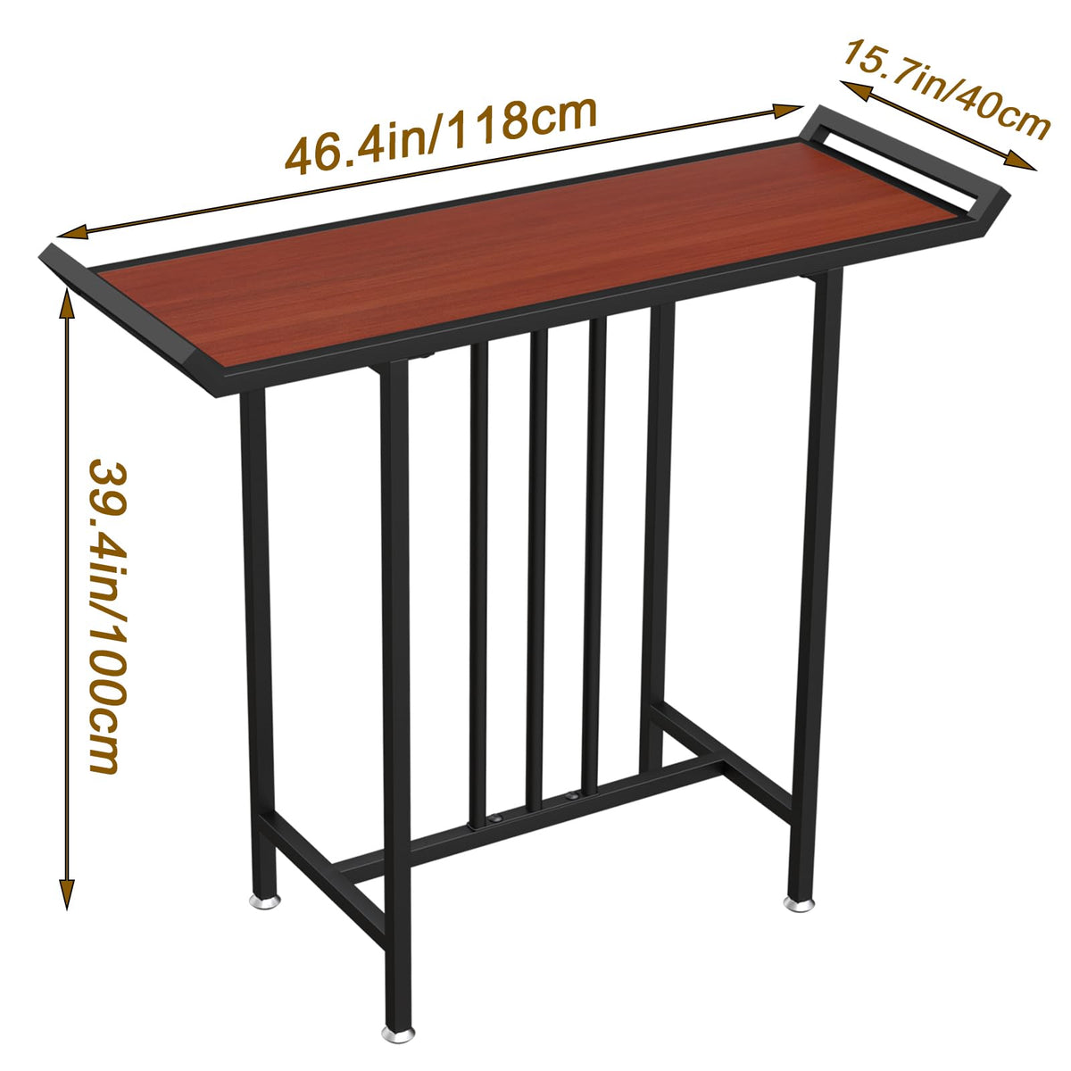 Buddhist Prayer Altar Table (Rosewood Color / 46.4*39.4*15.7in)