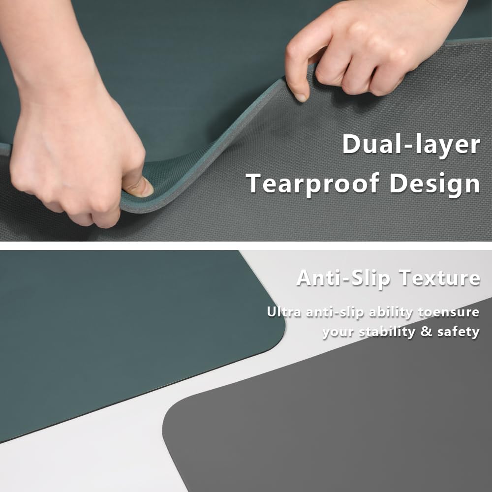 Yoga Mat 80cm Wide 1 (Dark Green)