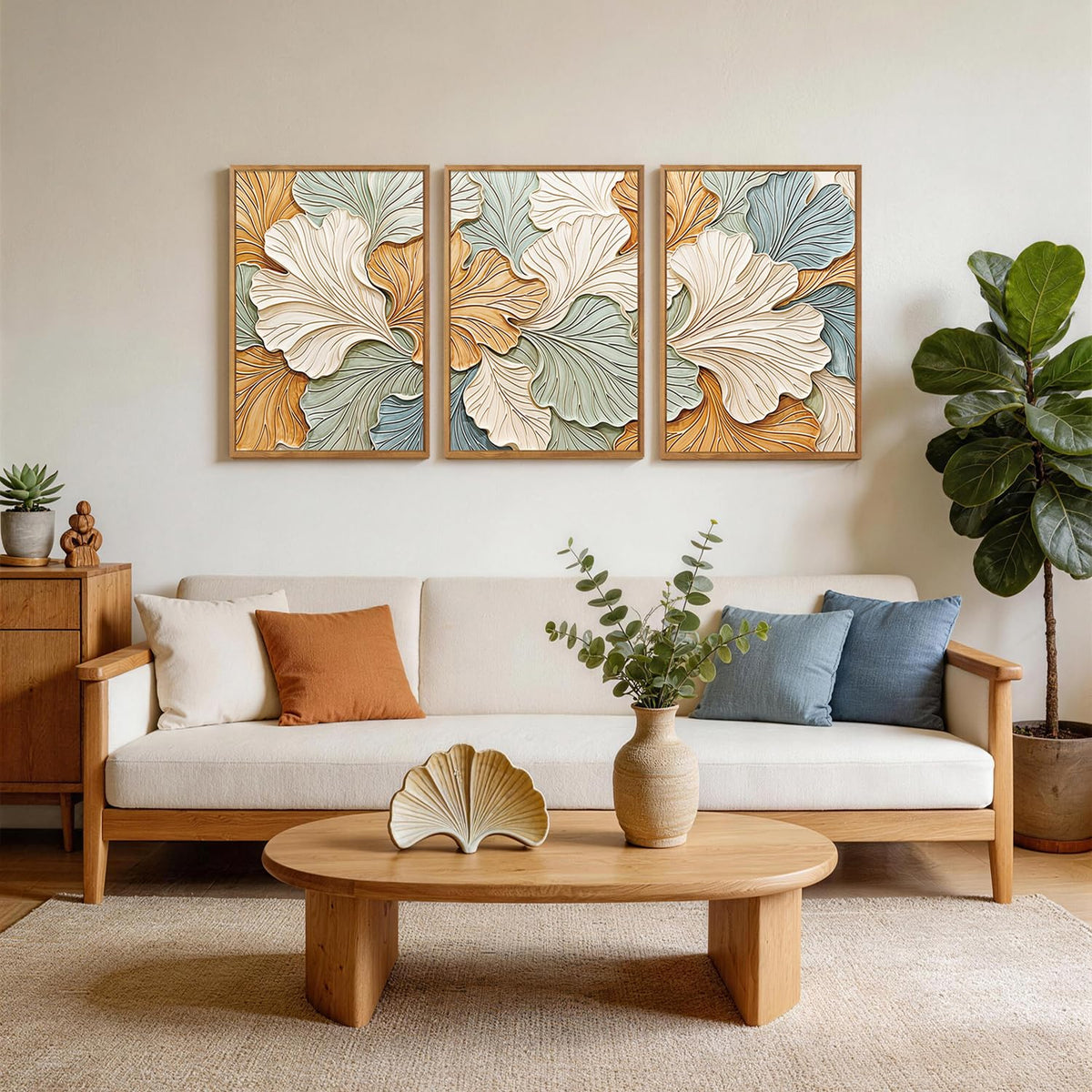 3D Textured Ginkgo Leaf Framed Wall Art (3d Ginkgo Leaf)