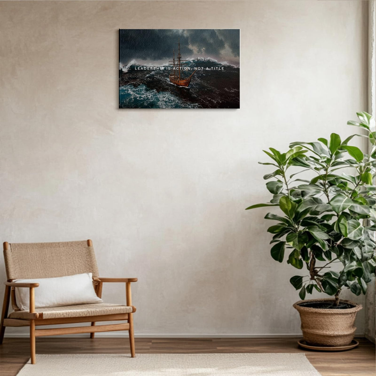 Inspirational Canvas Wall Art (1p-Winves / 12L" x 18W")