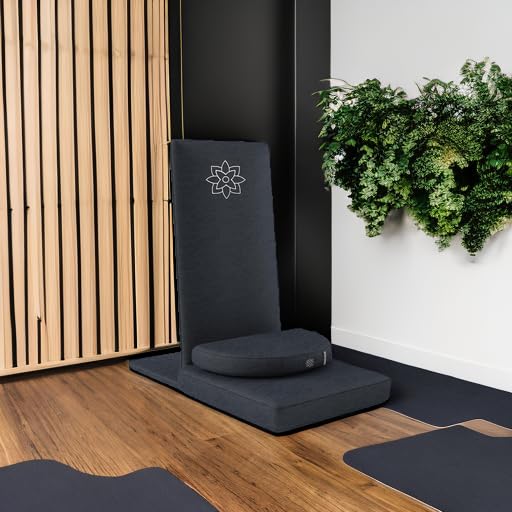 Folding Pro Meditation Chair (Charcoal Black)