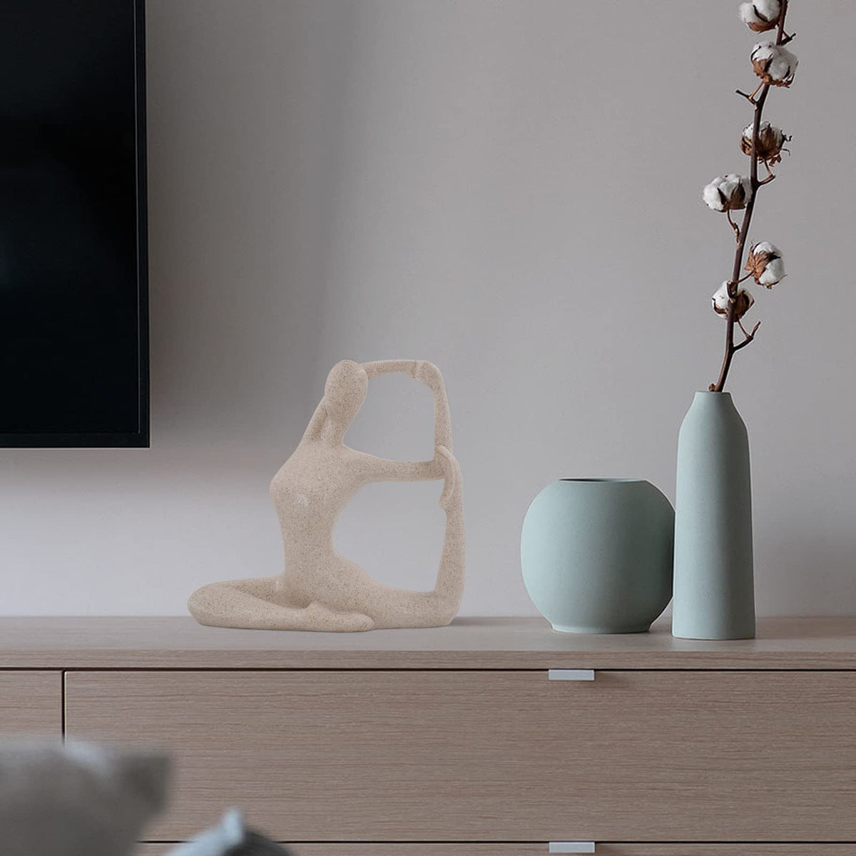 Modern Abstract Female Statue (Graceful Dancer)