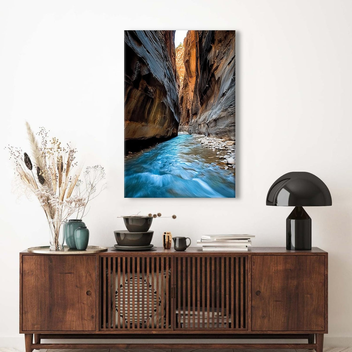 Utah National Park Wall Art Nature Mountain Pictures Wall Decor for Bathrooms Office Sunrise Lake Forest Canvas Painting Bedroom Nature Landscape Artwork Vintage Picture Decor Home Decoration 16x24" (16"L x 24"W / Nature03)