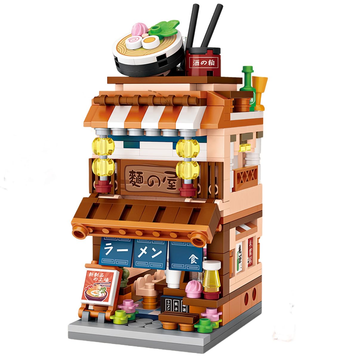 Japanese City Street View Ramen Shop (1654)
