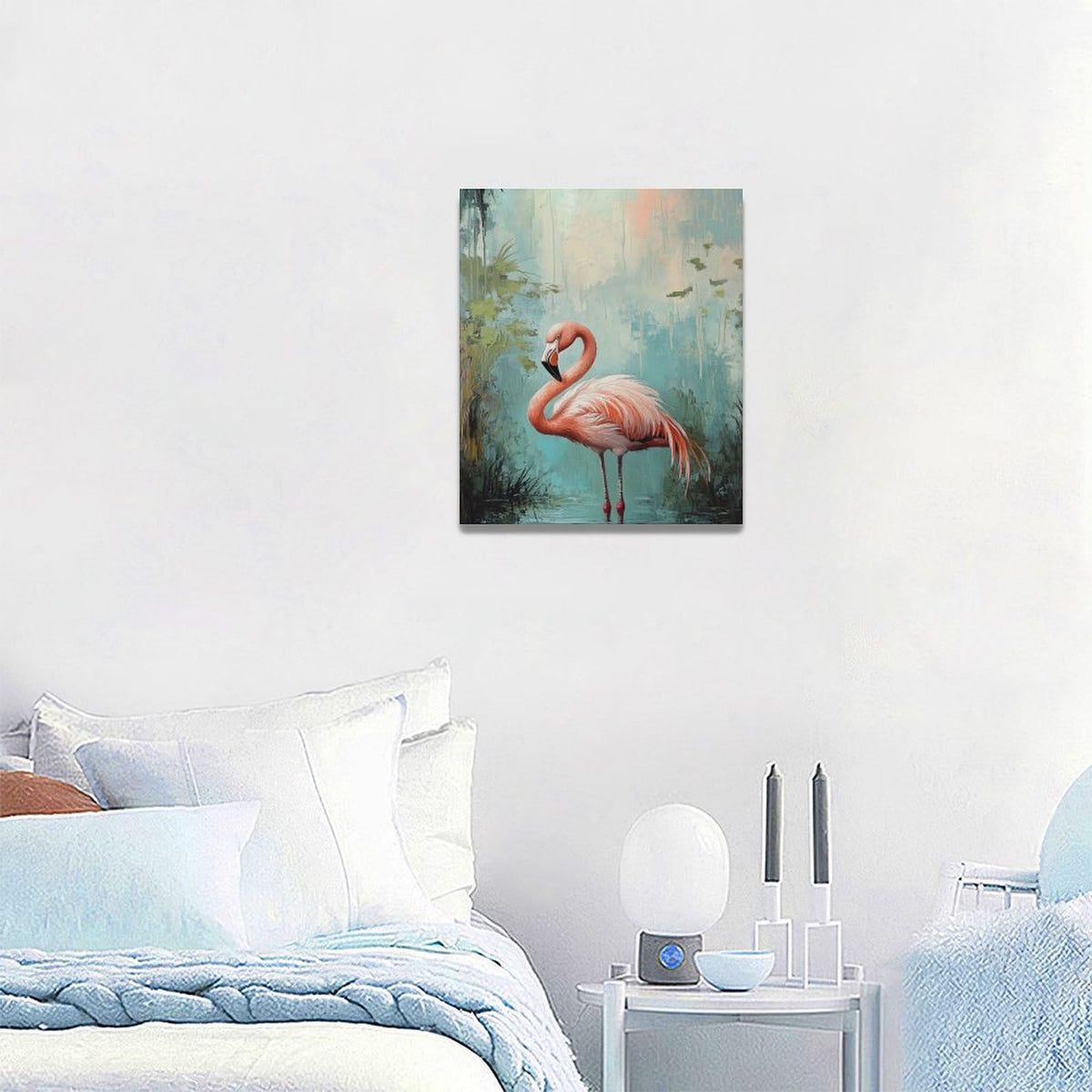 Flamingo Wall Art (24"L x 20"W / Flamingo)