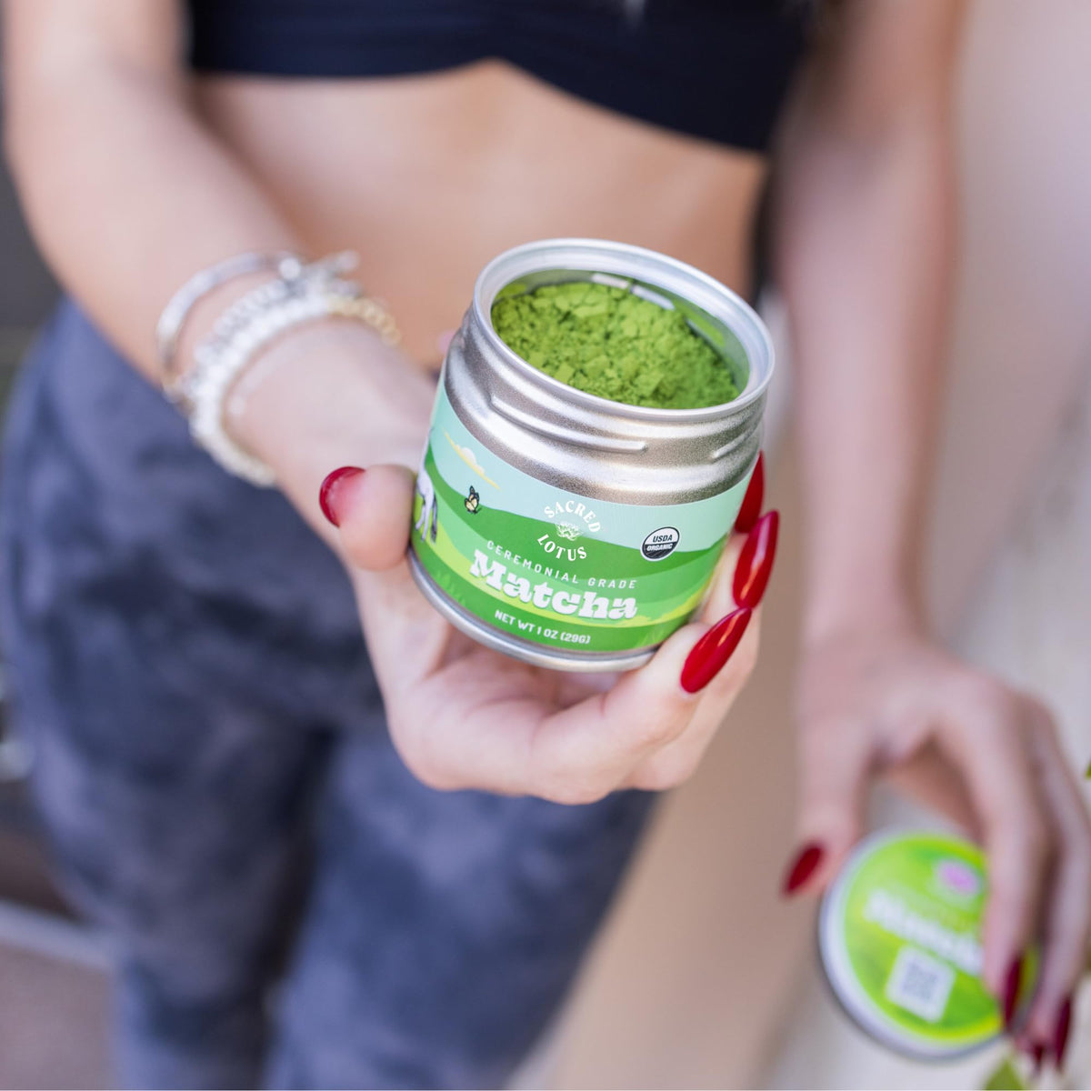 USDA Organic Matcha Green Tea Powder Tin (30g)