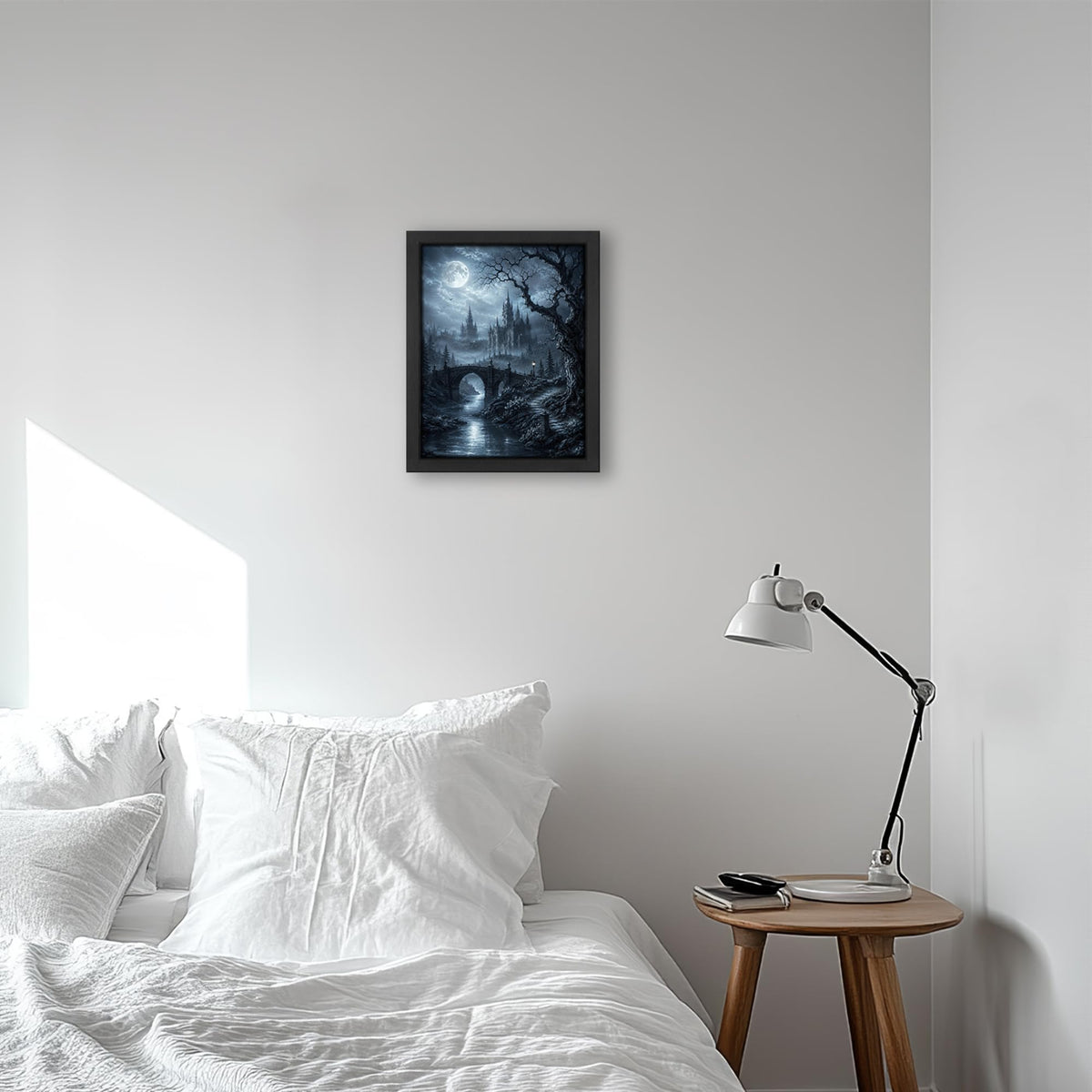 Gothic Castle Decor Wall Art (Wall Art Framed 03 / 16"L x 12"W)