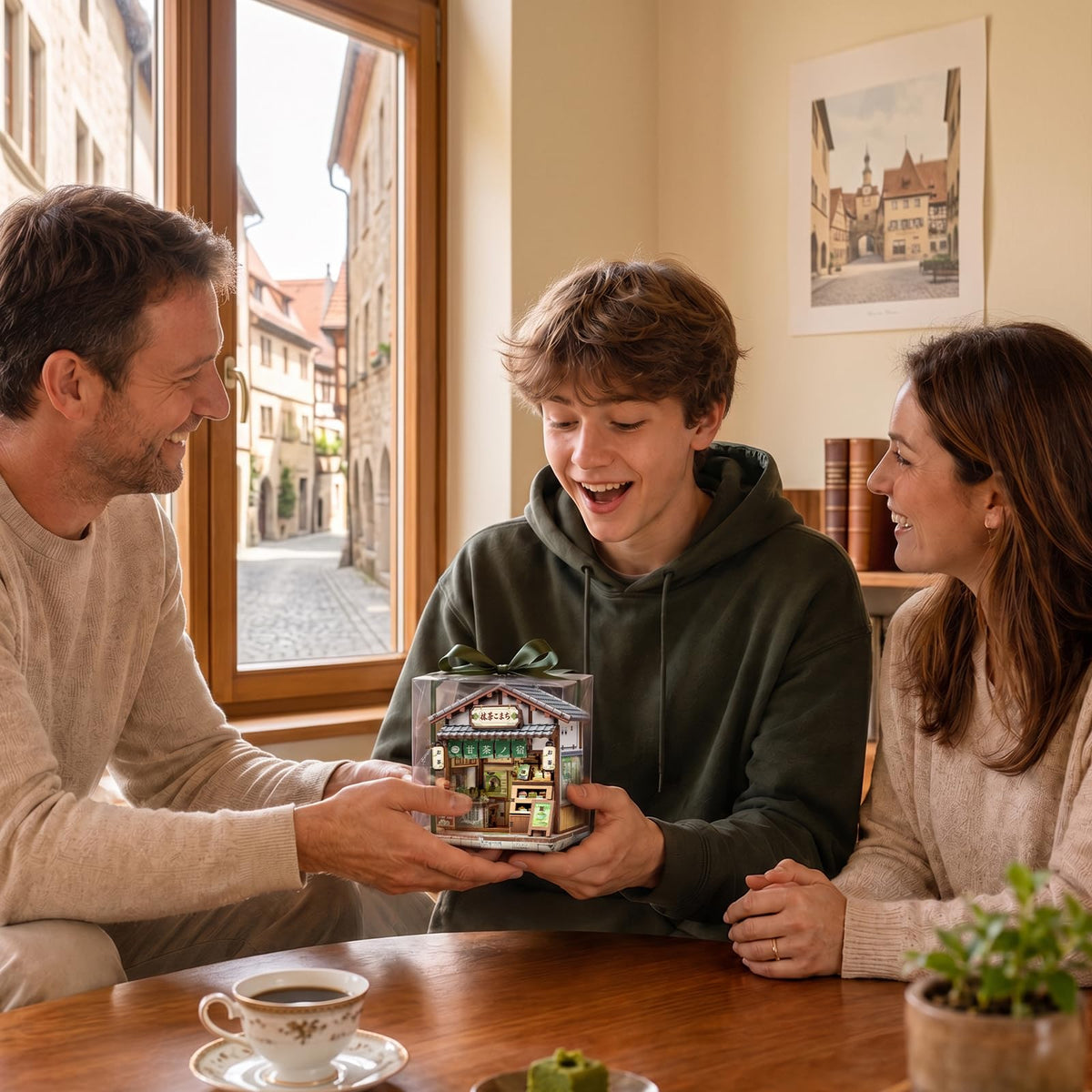 3D Wooden Puzzle Miniature House Kit for Adults