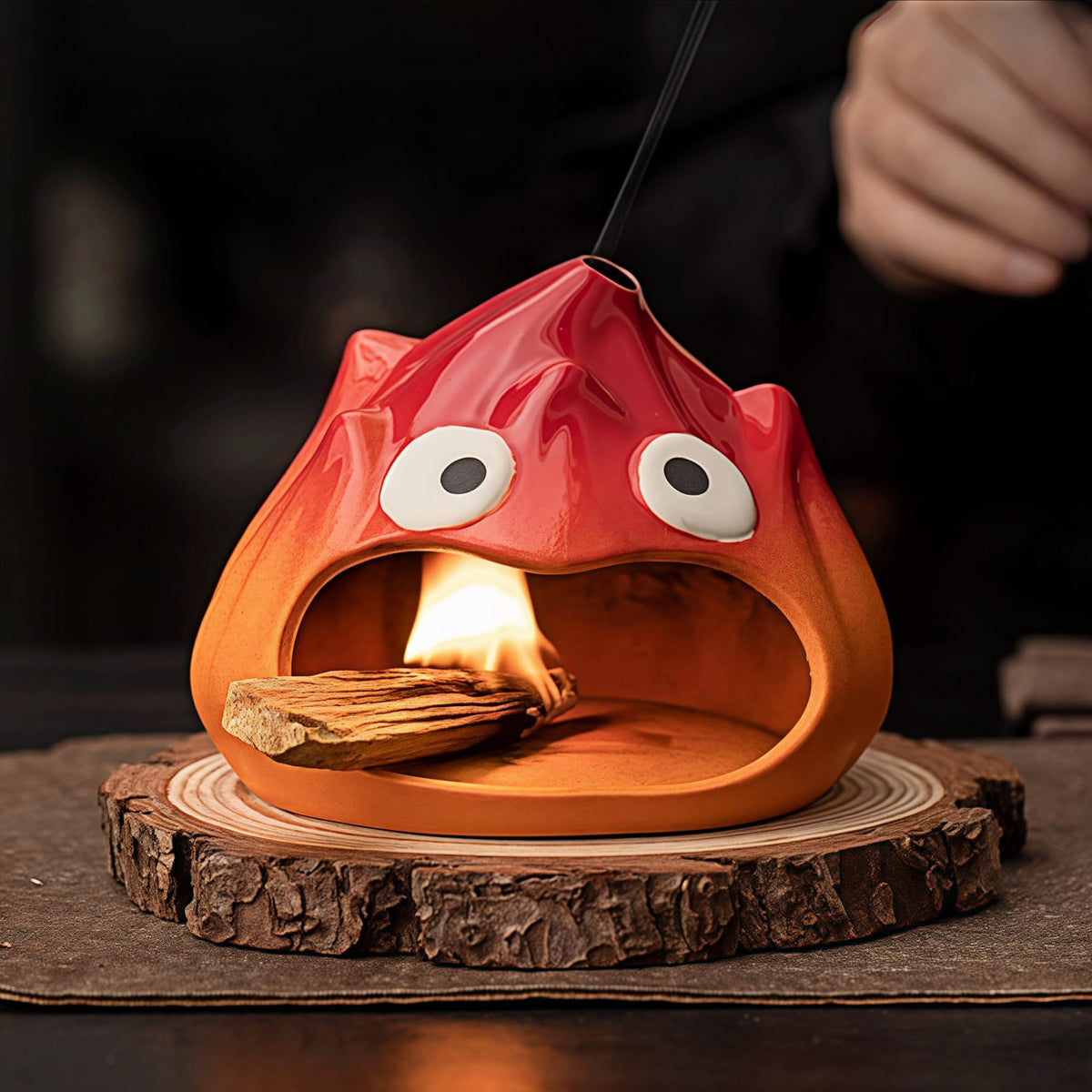 Palo Santo Holder (Red)