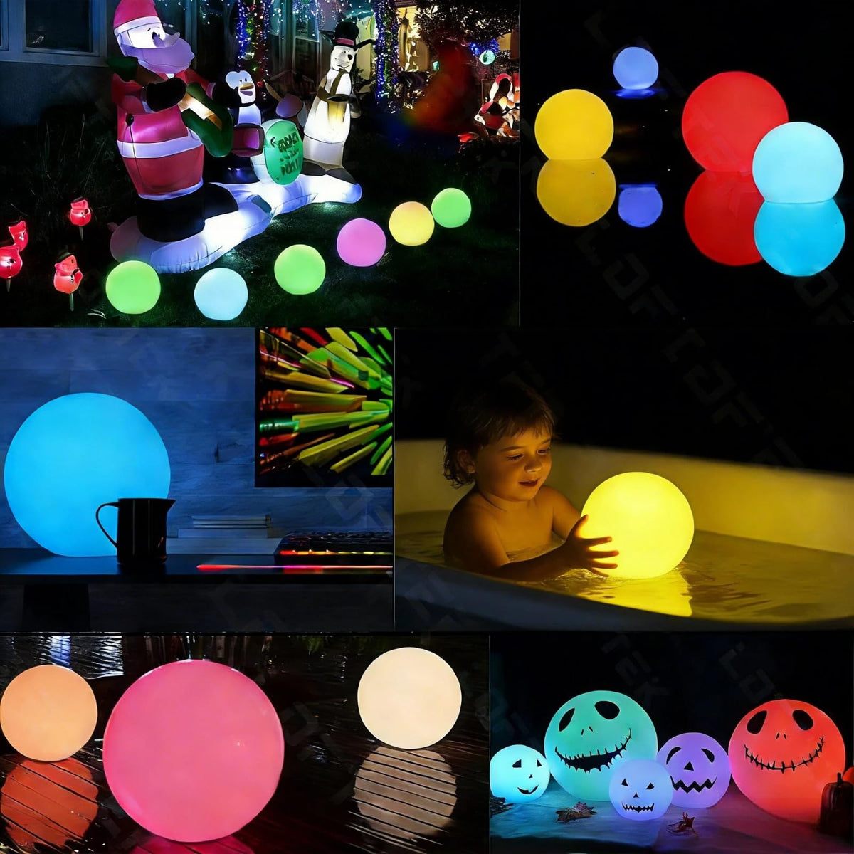 8 inch Floating Pool Lights (8-inch)