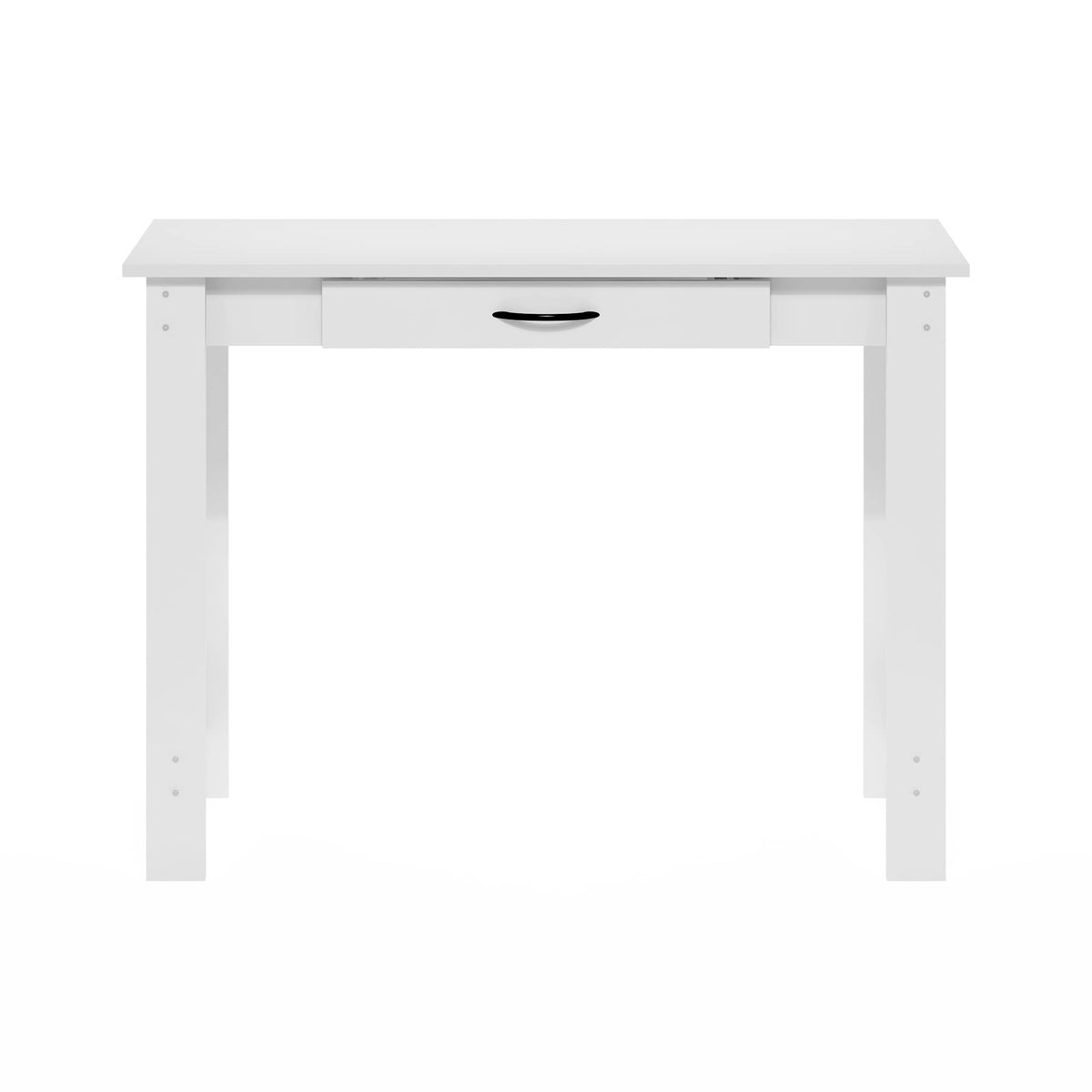 Jaya Writing Desk with Drawer (White / 39 inches)