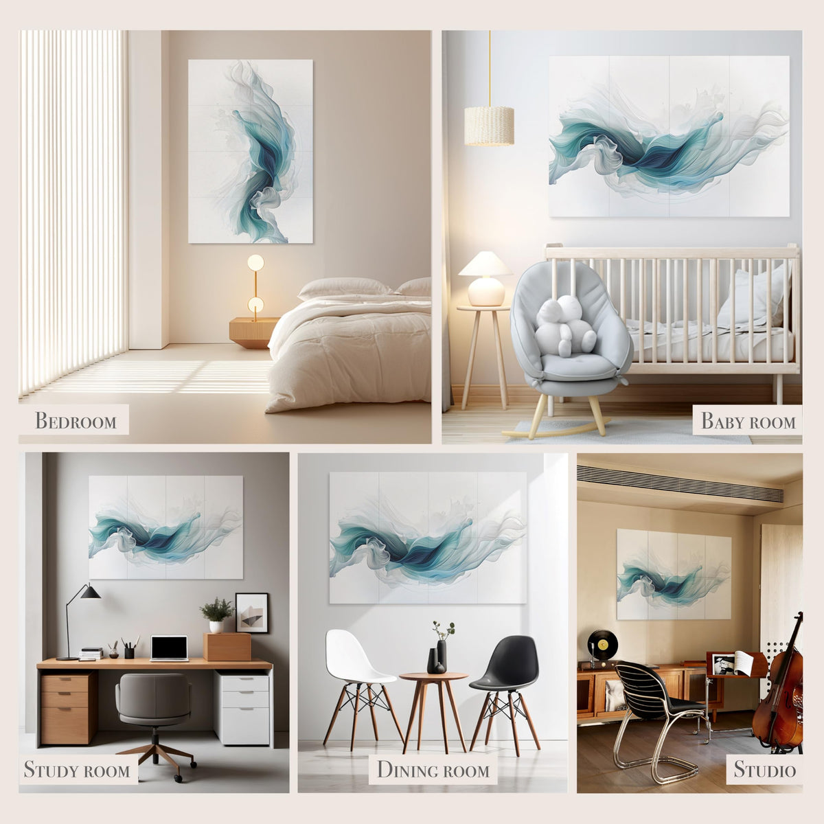 Acoustic Wall Panels (48 X 32 Inches / Ethereal Illumination)