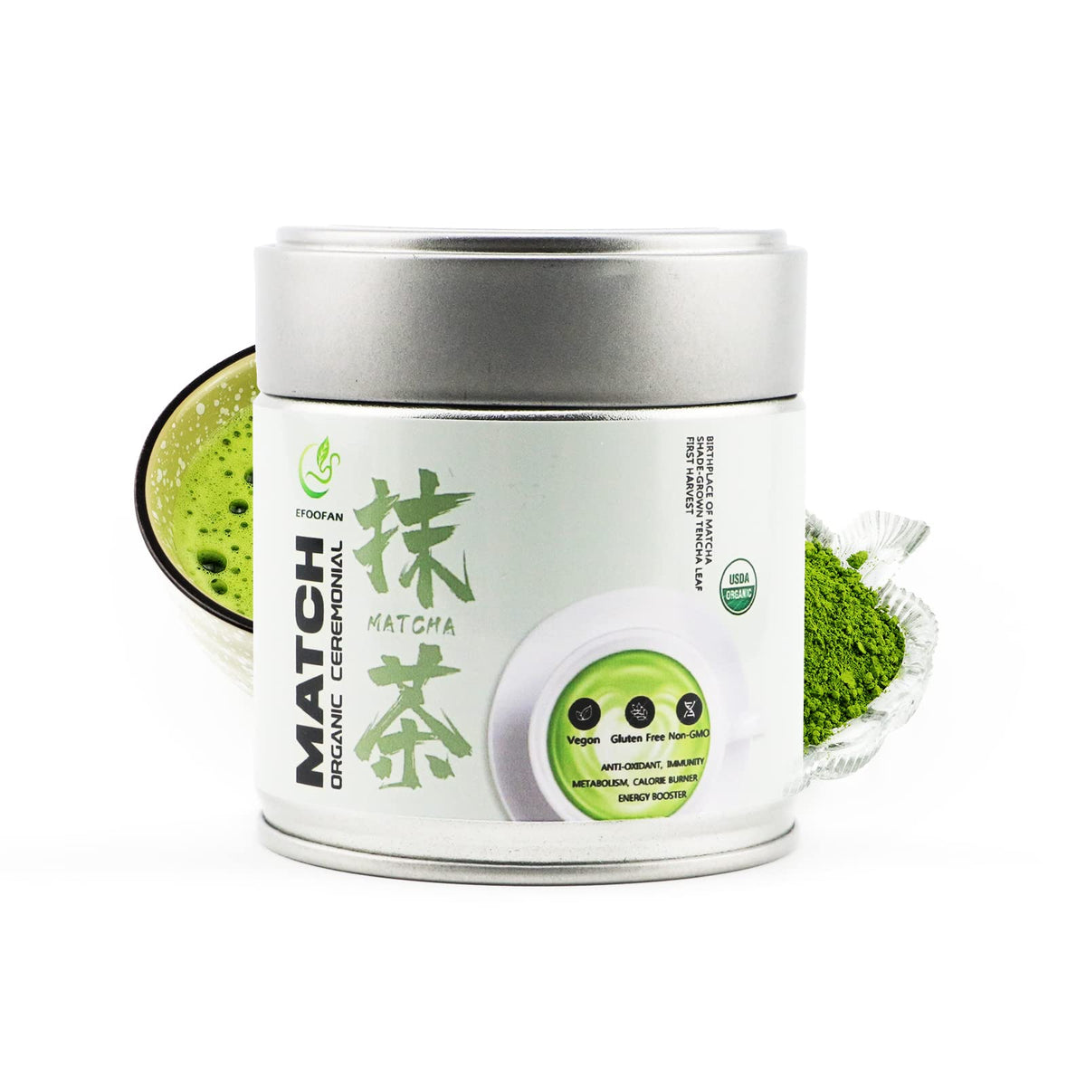 Organic Ceremonial Matcha Powder (1.59Ounce (Pack of 1))