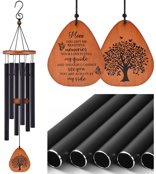 Memorial Sympathy Gifts for Loss of Mom (Black - Mom)