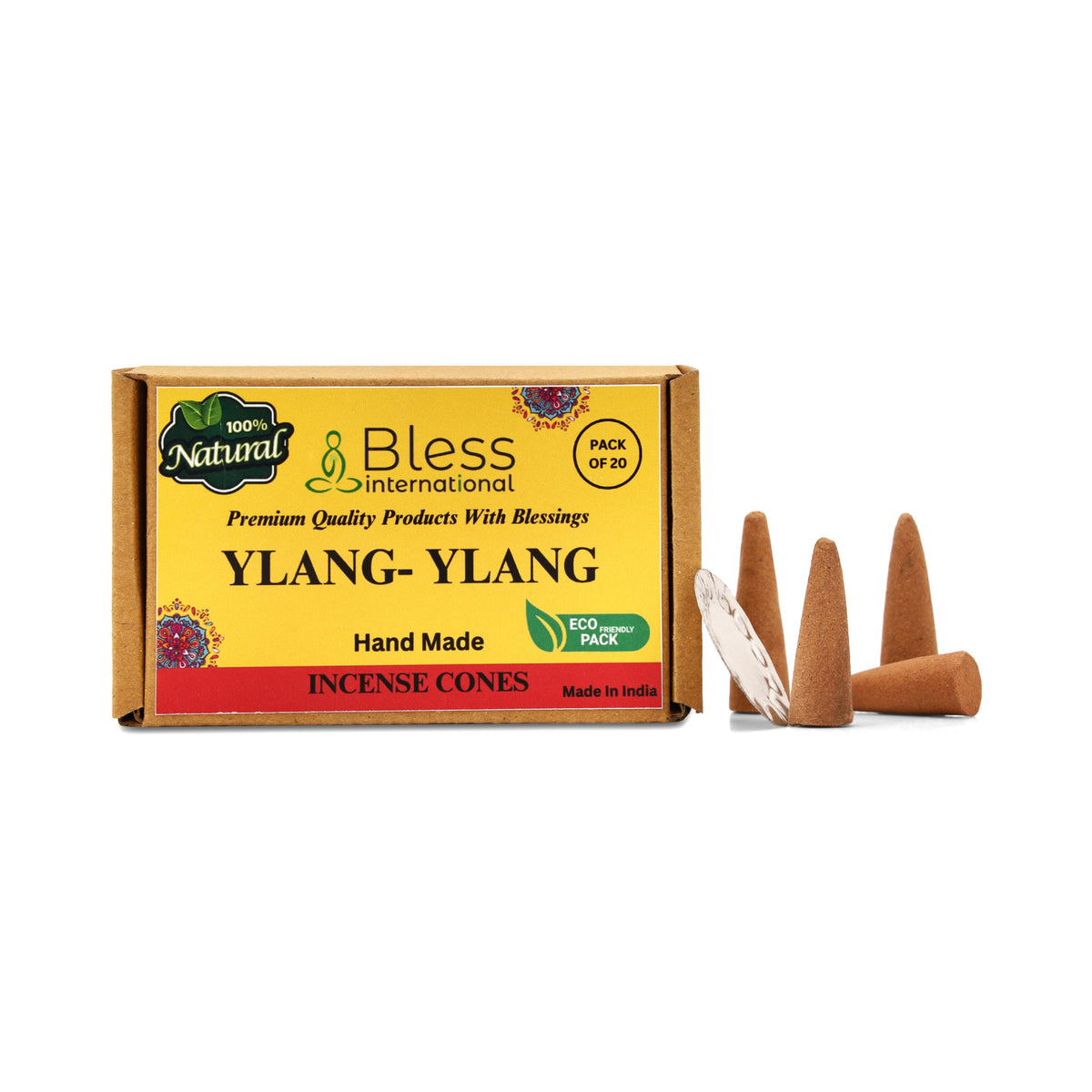 YLANG YLANG 100% (Ylang-ylang / Pack Of 20 Cones)