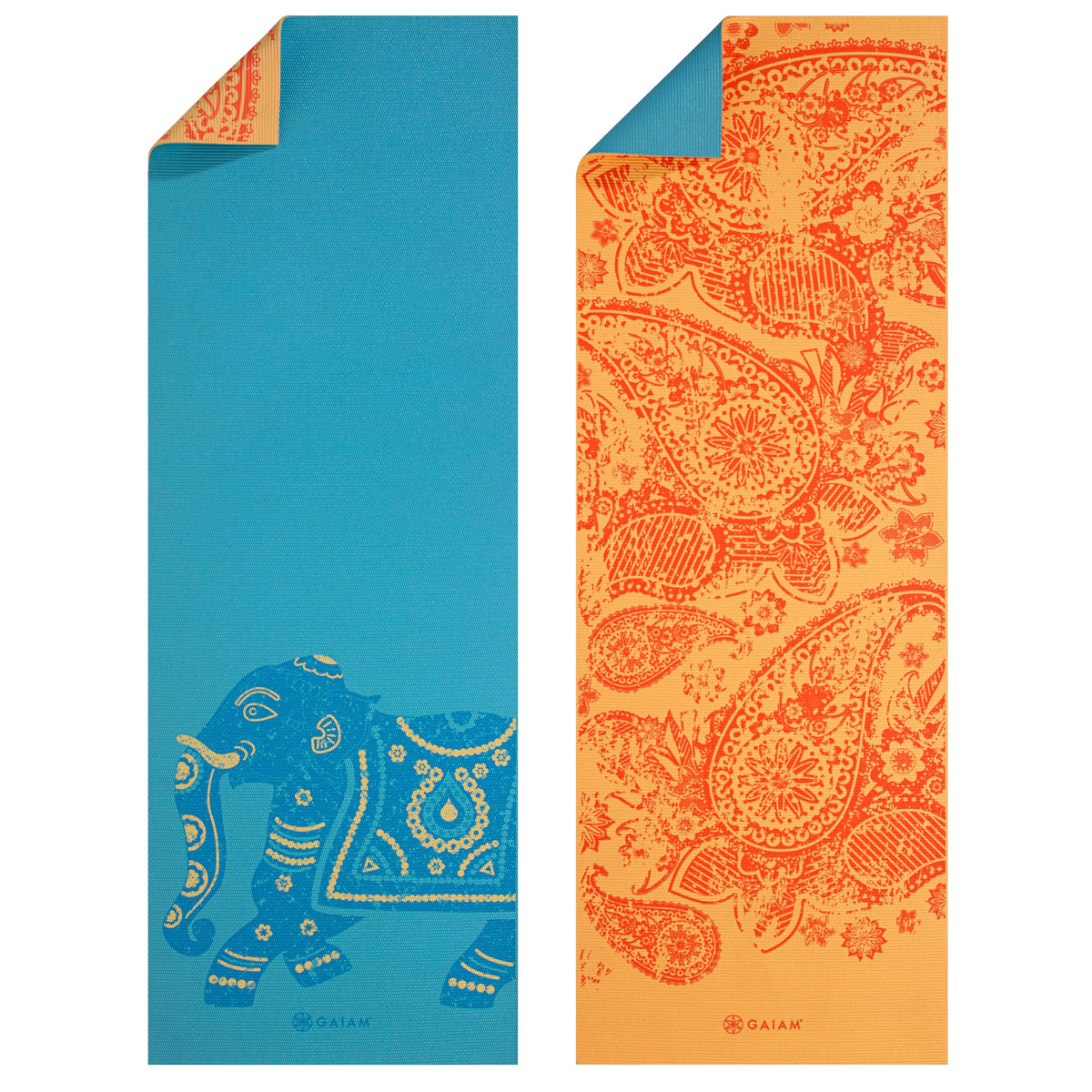 Reversible Yoga Mat (Elephant)