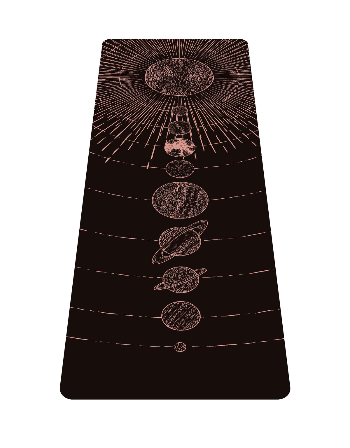 Printed Travel Yoga Mat (TaiYangXiXingXing)