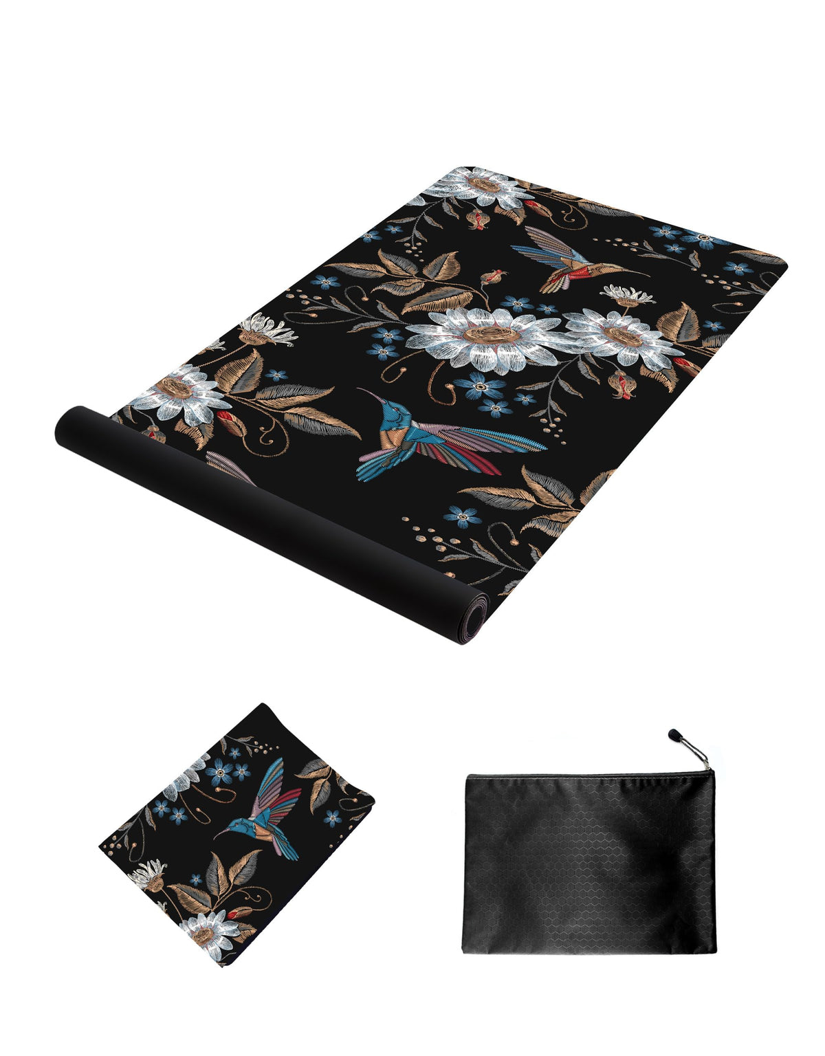 Printed Travel Yoga Mat (YanYu)