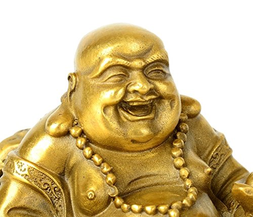 Fengshui Decor Laughing Buddha Statue for Lucky & Happiness (X-Large)