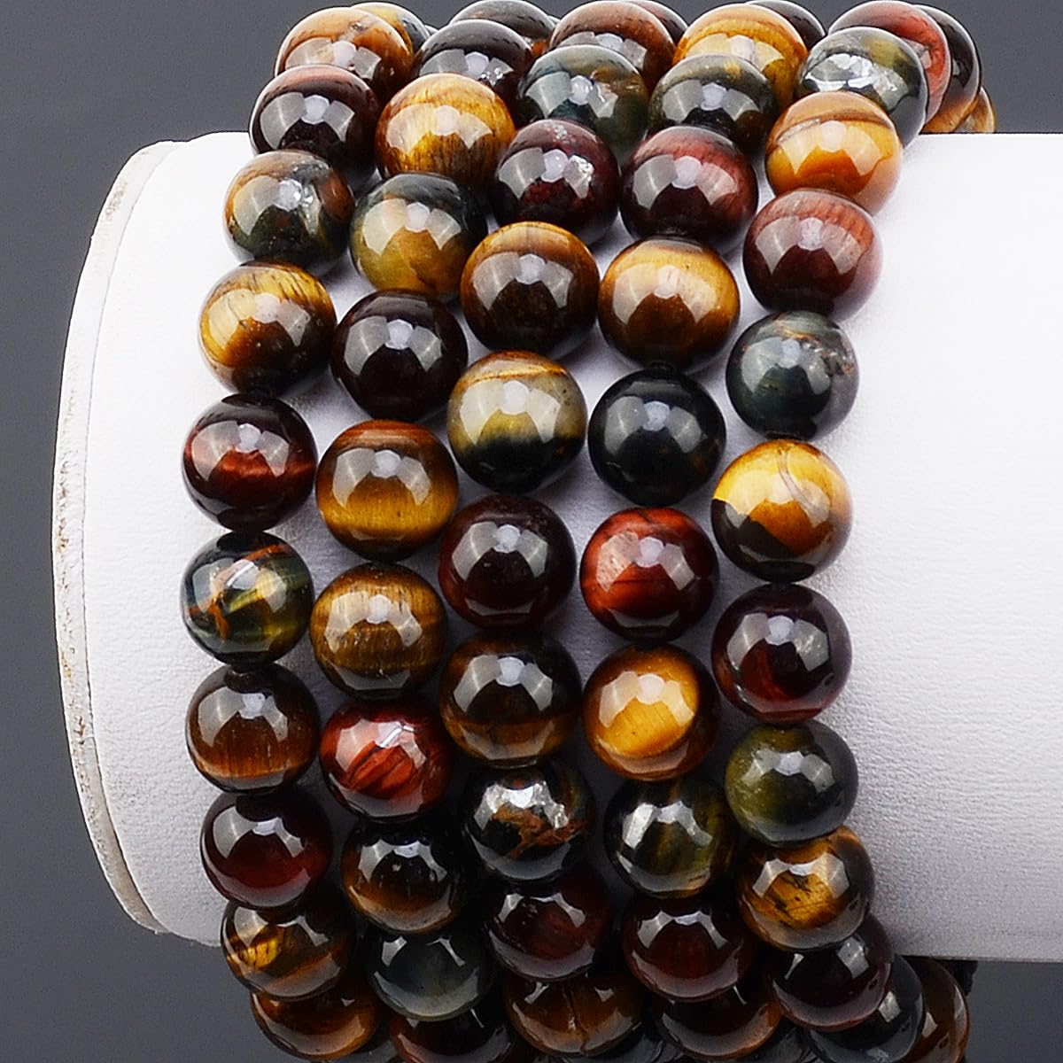 Elagnat Natural Multi (Multi-Color Tiger Eye / 6mm)