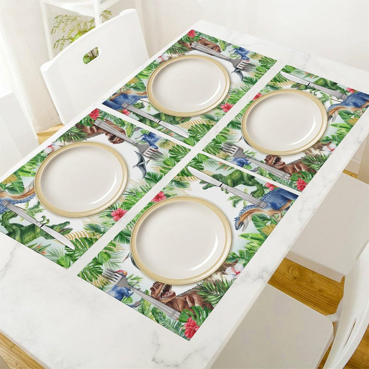 Dinosaur Placemat Set of 4 (Dinosaur-9 / 4pcs)