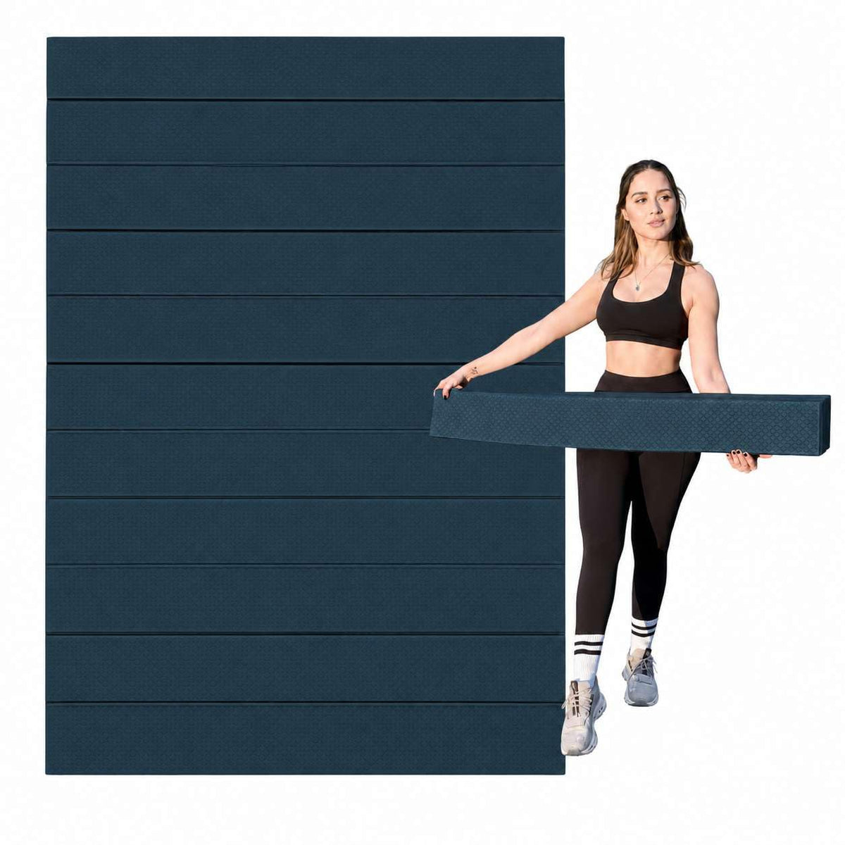 Original Foldable Yoga Mat XL (Sea Pine / 48" x 72" x 1/3")
