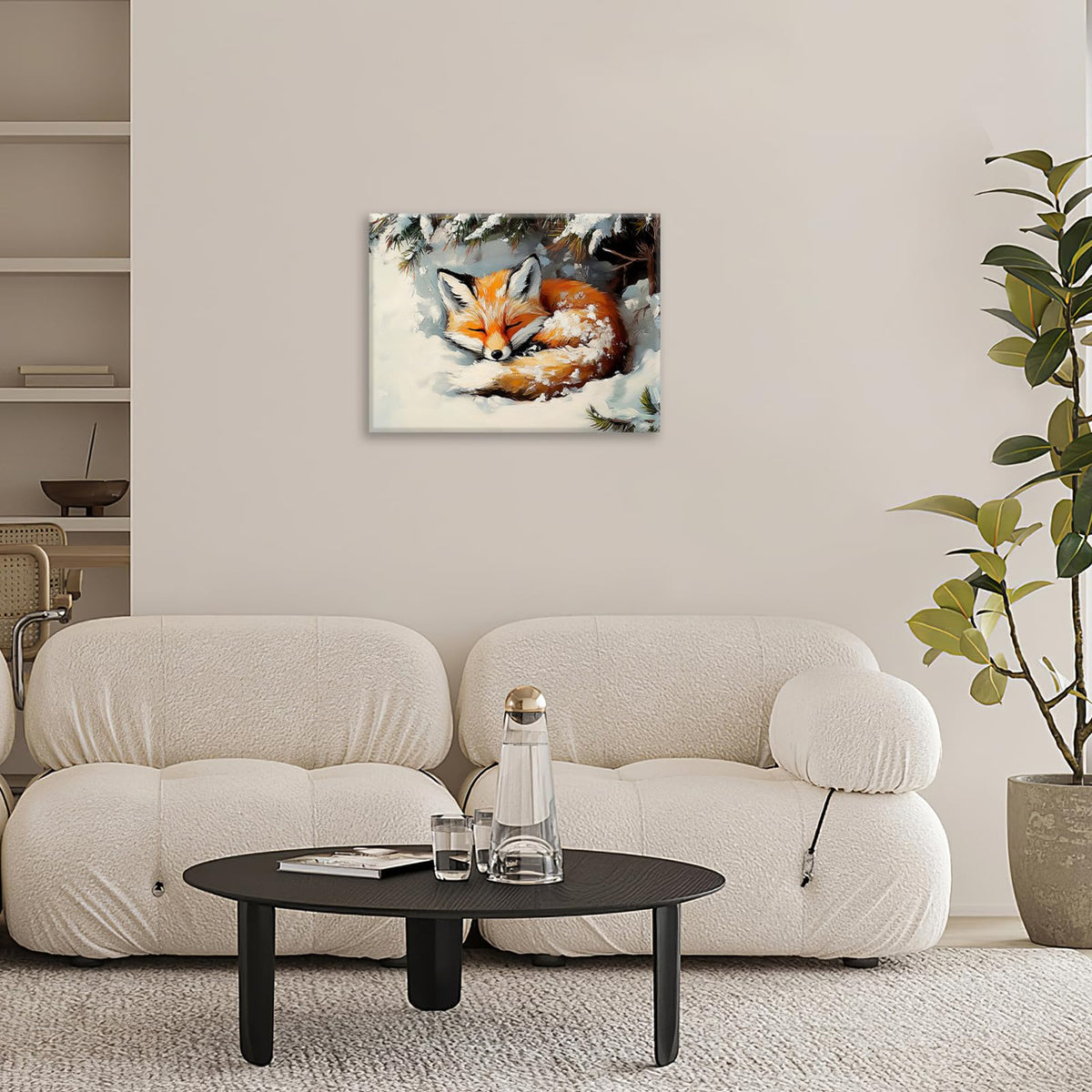 Fox Wall Art Fox Pictures Wall Decor (Fox3 / 20L" x 24W")
