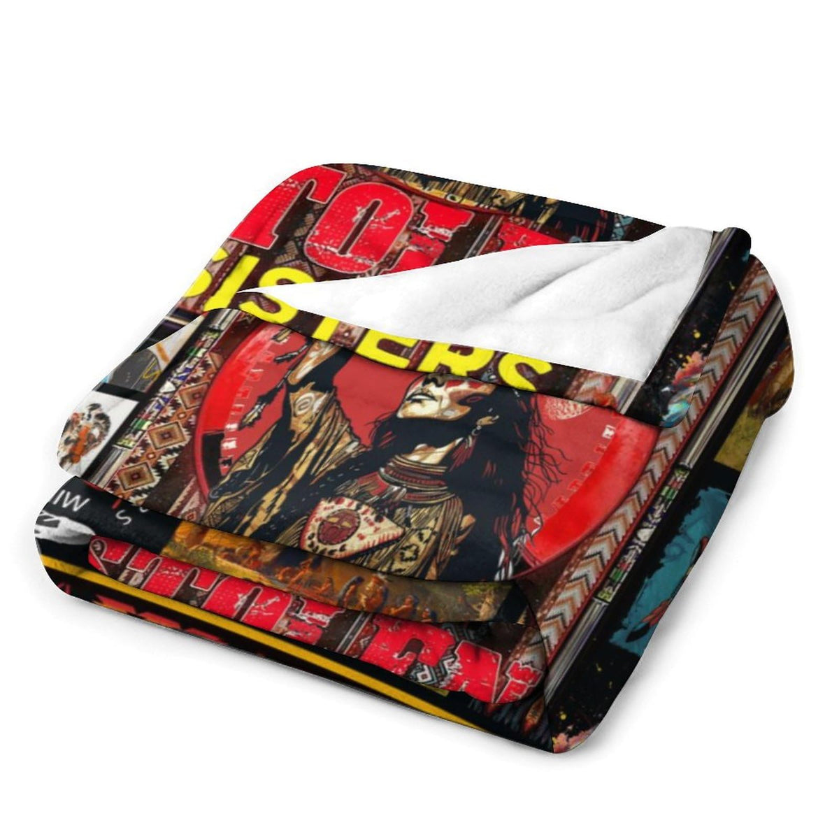 Native American Blanket (40"x50" / Sisters)