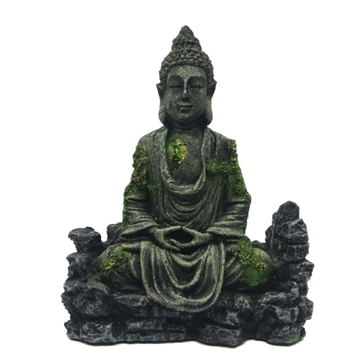 Meditating Buddha Statue (Gray Buddha)