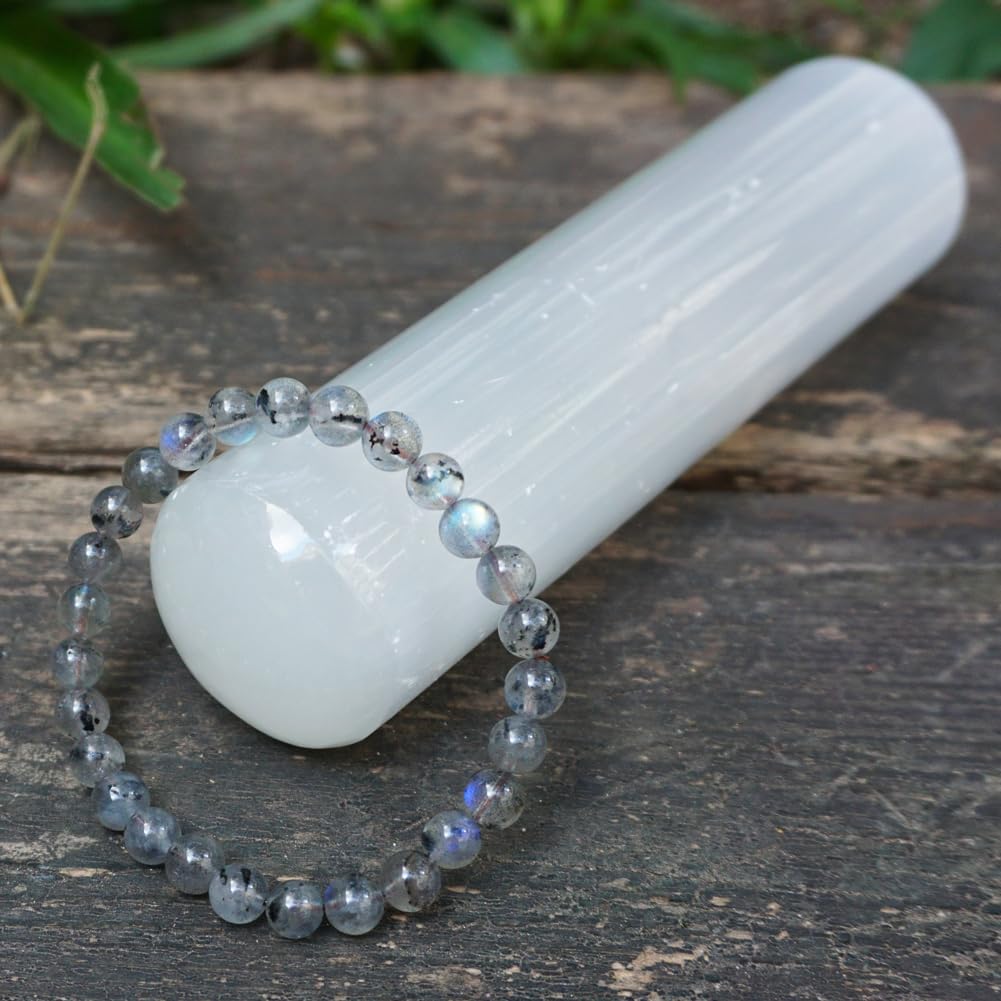 6MM Labradorite Bracelet for Women Men (6MM Labradorite Bracelet)
