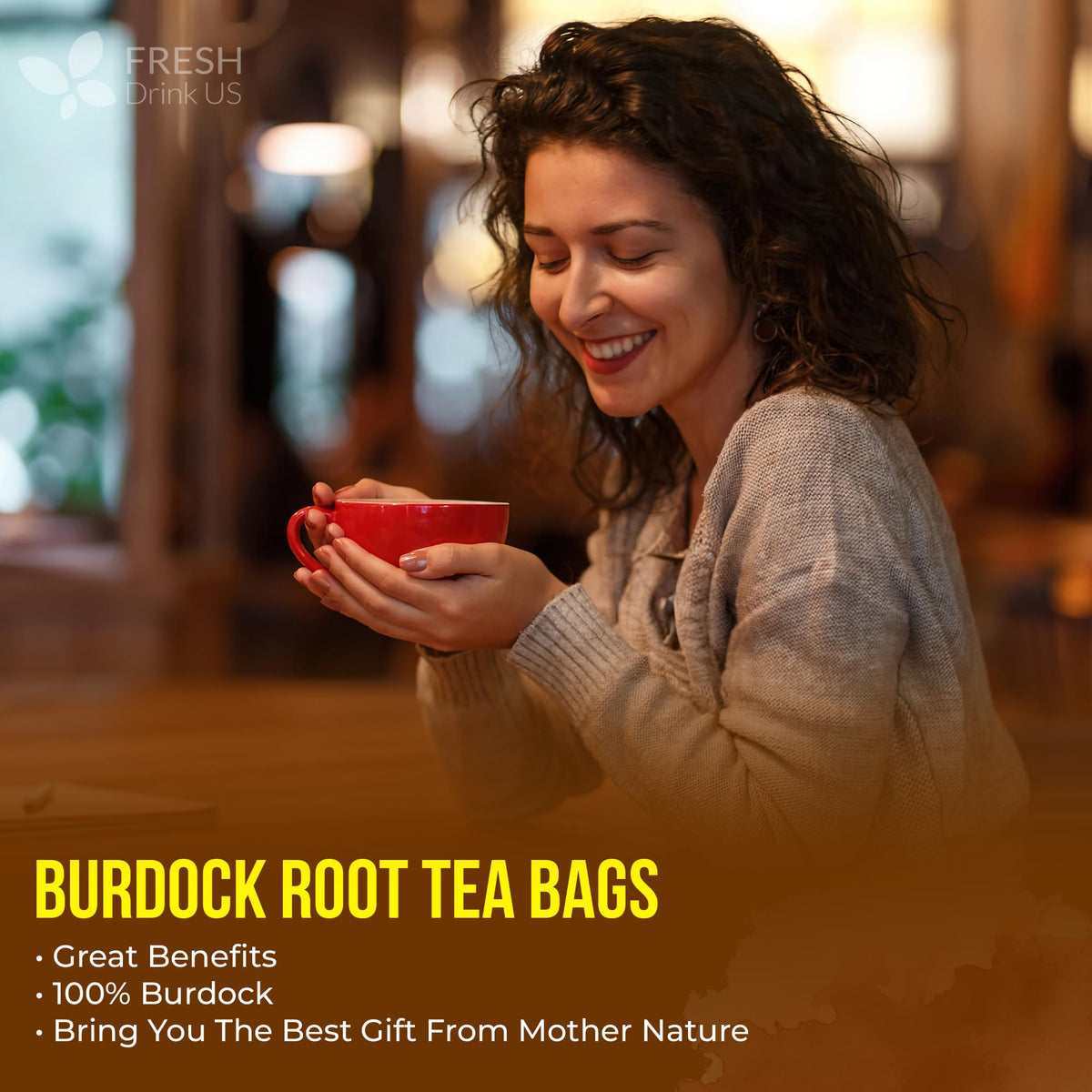 Premium Burdock Root Tea (135 Tea Bags)